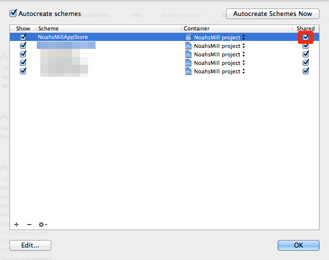 Manage Schemes Sheet